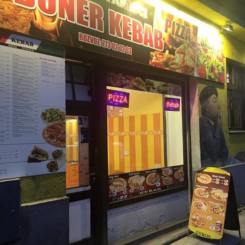 Provozovna Pizza Fantoci večer, Novovysočanská, Praha 9